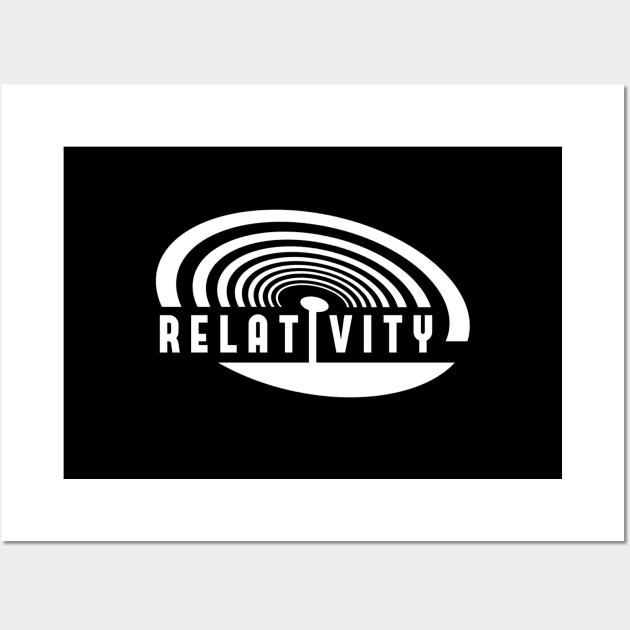 RELATIVITY PODCAST: THE LOGO Wall Art by RELATIVITY